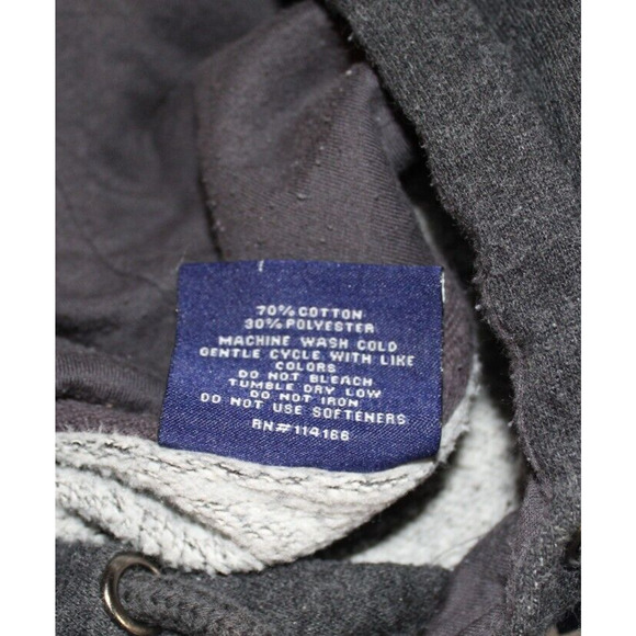 Penn State University Nittany Lions Gray Hoodie Kangaroo Pocket Unisex Large - Picture 6 of 12